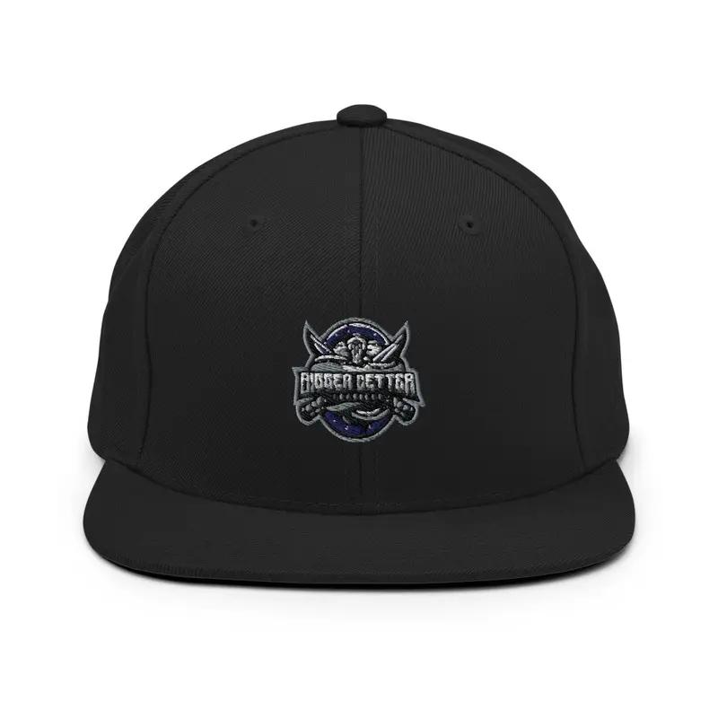 snapback black logo